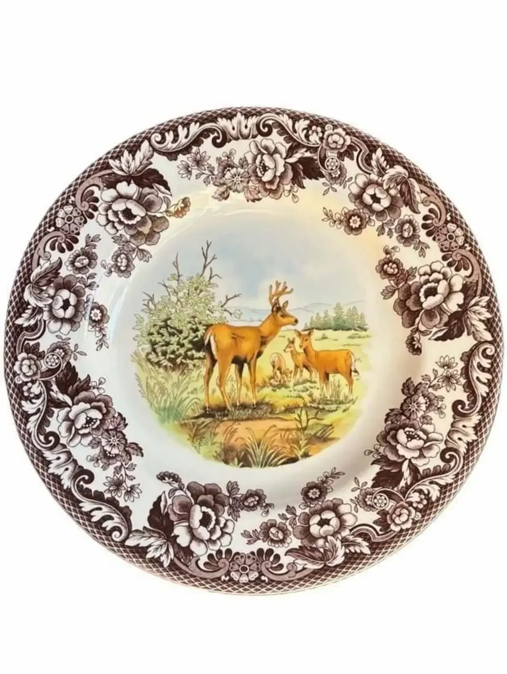 Spode Woodland Mule Deer Dinner Plate